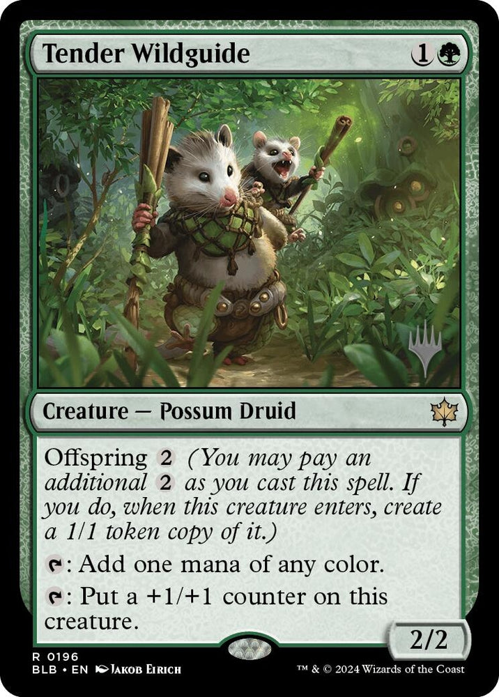 Image for Tender Wildguide (196) [Promo Pack: Bloomburrow]