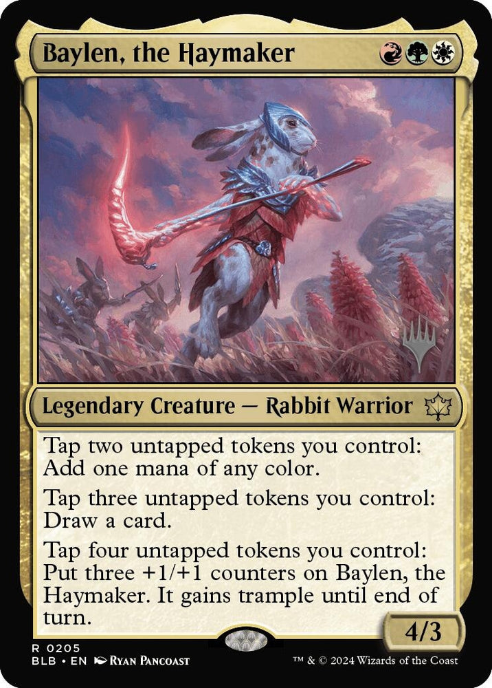 Image for Baylen, the Haymaker (205) [Promo Pack: Bloomburrow]