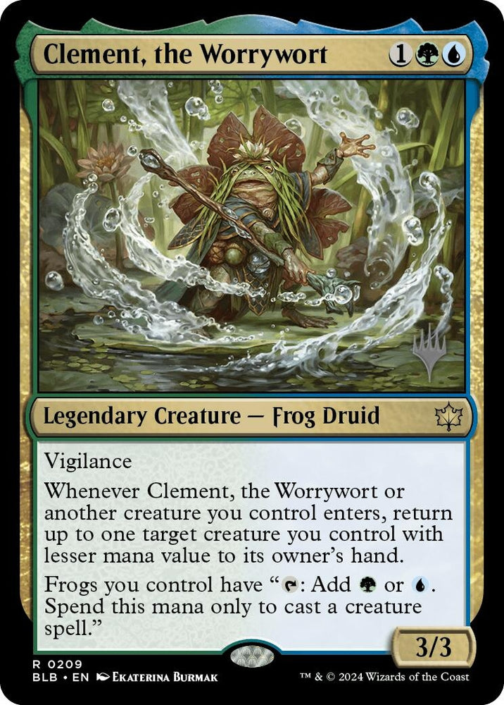 Image for Clement, the Worrywort (209) [Promo Pack: Bloomburrow]