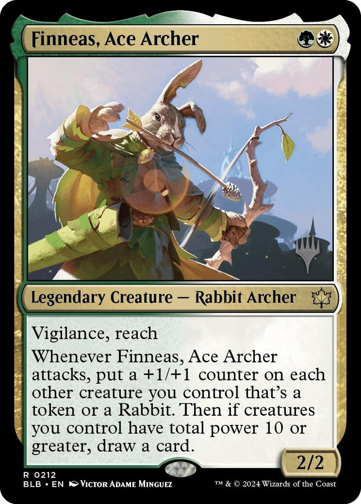 Image for Finneas, Ace Archer (212) [Promo Pack: Bloomburrow]