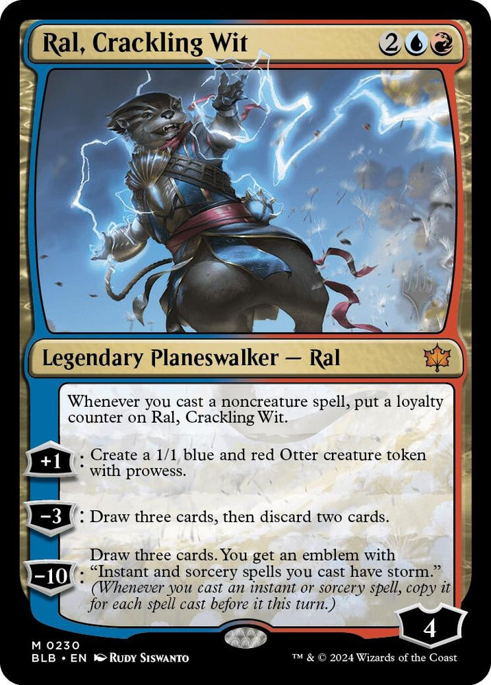 Image for Ral, Crackling Wit (230) [Promo Pack: Bloomburrow]