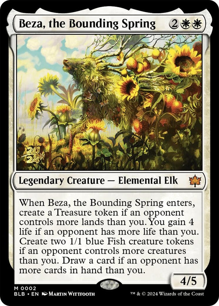Image for Beza, the Bounding Spring (2) [Prerelease Cards]