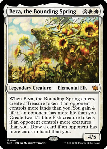 Image for Beza, the Bounding Spring (2) [Prerelease Cards]