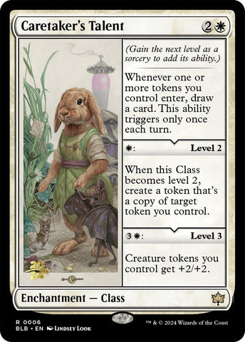 Image for Caretaker's Talent (6) [Prerelease Cards]