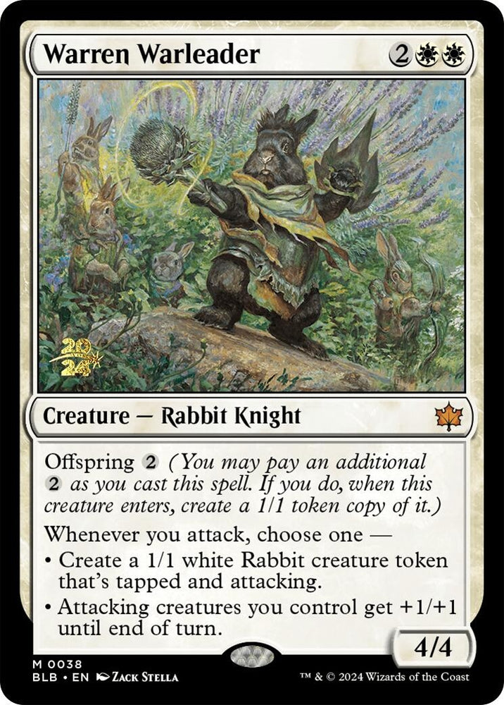 Image for Warren Warleader (38) [Prerelease Cards]