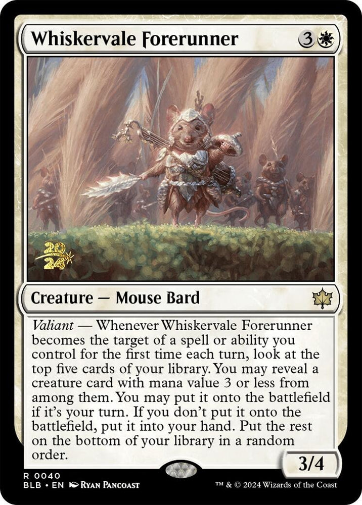 Image for Whiskervale Forerunner (40) - Magic: The Gathering