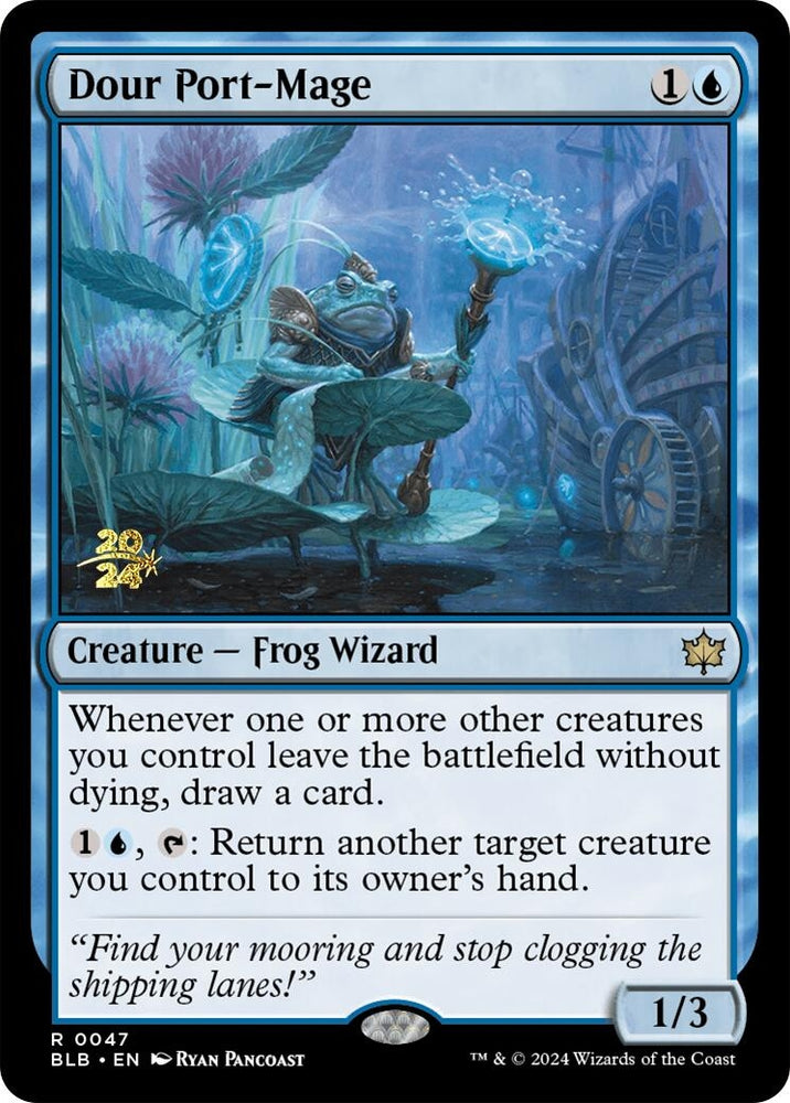 Image for Dour Port-Mage (47) [Prerelease Cards]