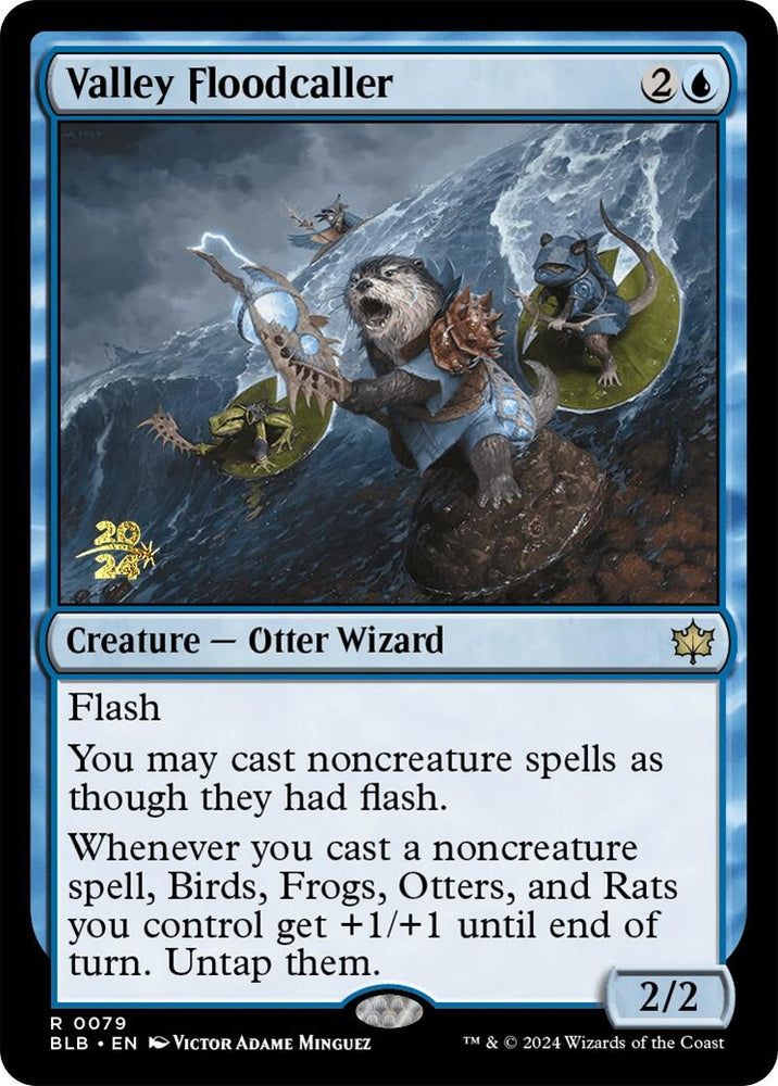 Image for Valley Floodcaller (79) [Prerelease Cards]