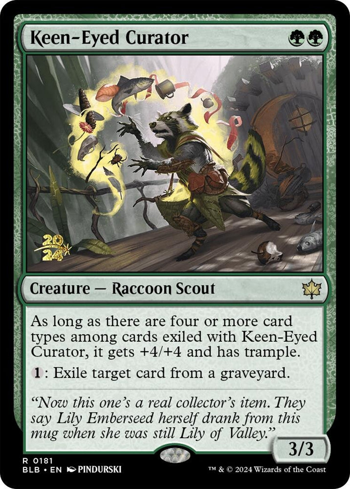 Image for Keen-Eyed Curator (181) [Prerelease Cards]