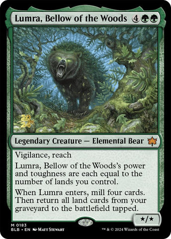 Image for Lumra, Bellow of the Woods (183) [Prerelease Cards]