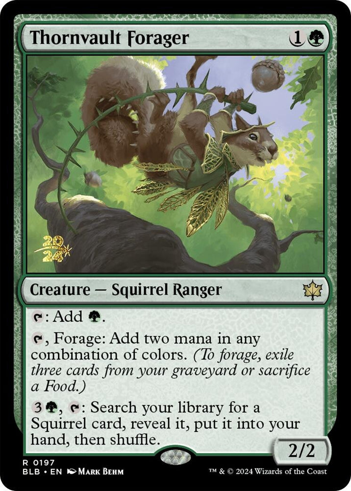 Image for Thornvault Forager (197) [Prerelease Cards]
