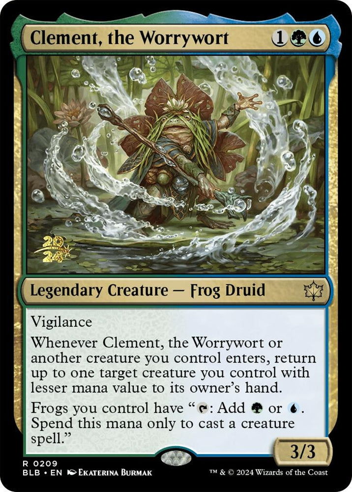 Image for Clement, the Worrywort (209) [Prerelease Cards]
