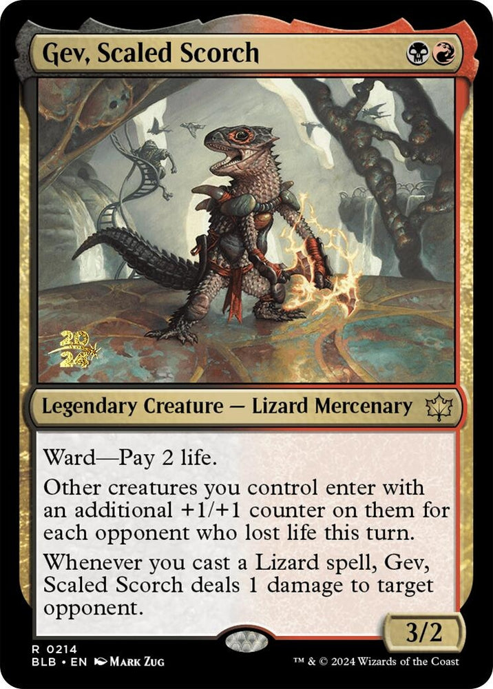 Image for Gev, Scaled Scorch (214) [Prerelease Cards]