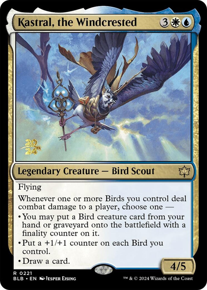 Image for Kastral, the Windcrested (221) [Prerelease Cards]