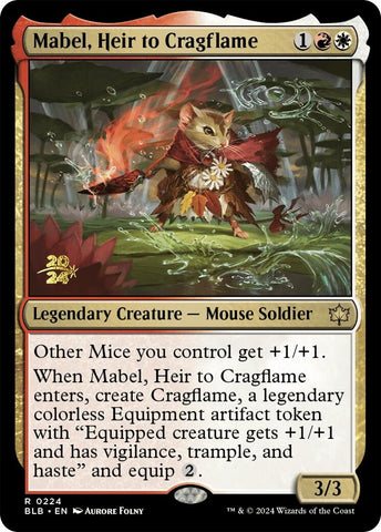 Image for Mabel, Heir to Cragflame (224) [Prerelease Cards]