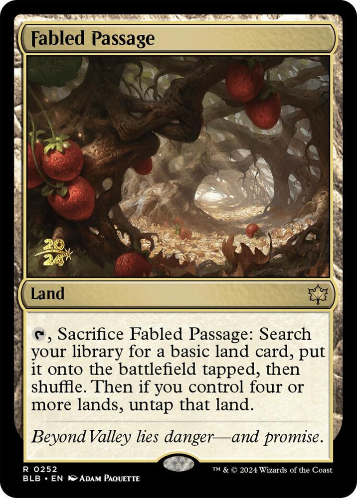 Image for Fabled Passage (252) [Prerelease Cards]