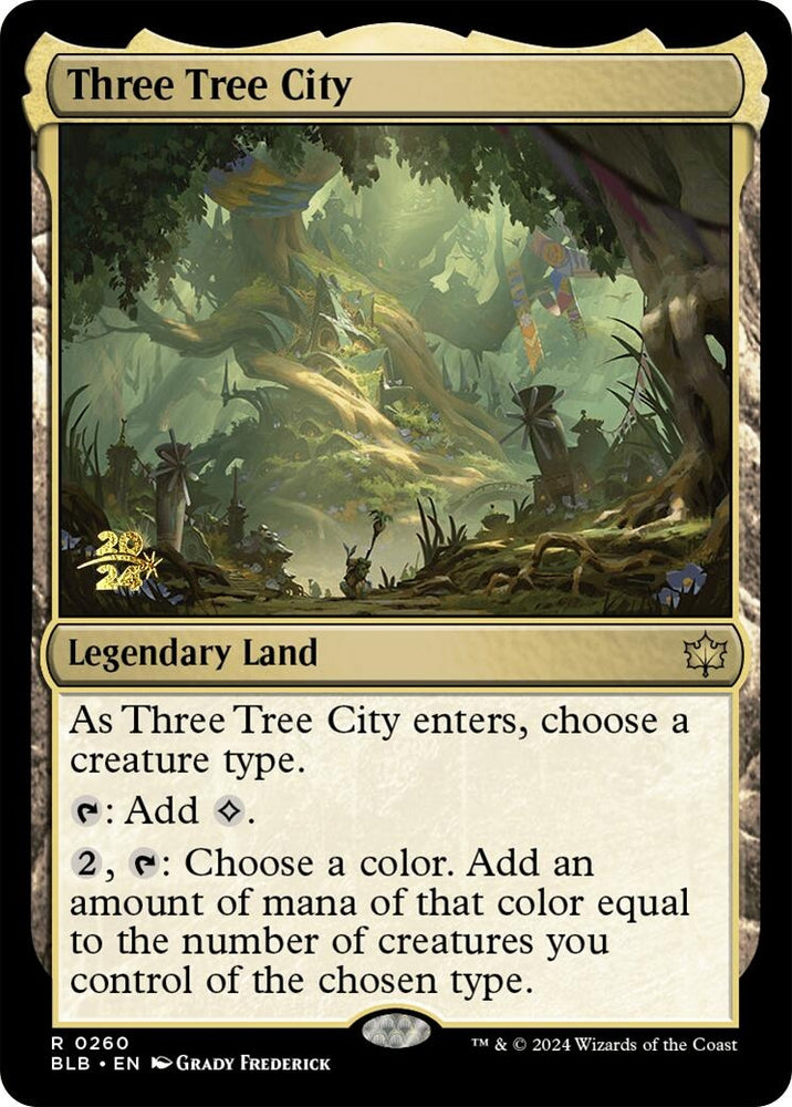 Image for Three Tree City (260) [Prerelease Cards]