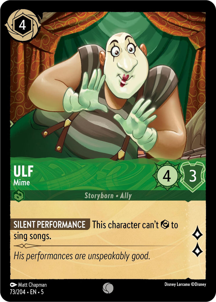 Image for Ulf - Mime (73/204) - Disney Lorcana