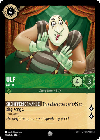 Image for Ulf - Mime (73/204) - Disney Lorcana