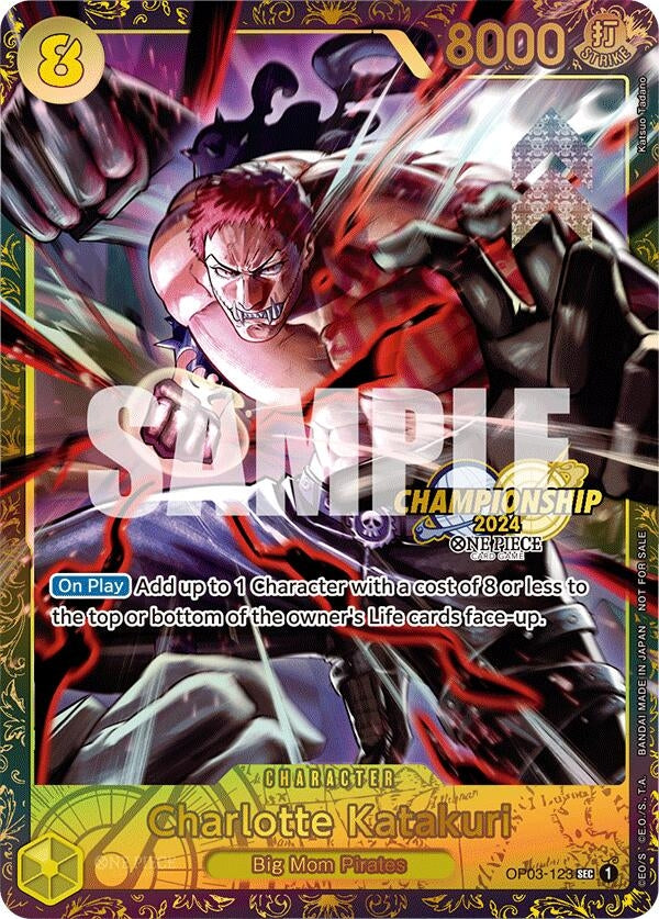Charlotte Katakuri (Championship 2024) (OP03-123) (One Piece Promotion Cards)