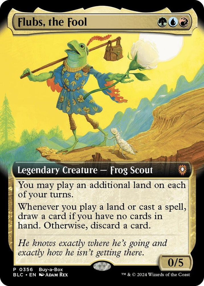 Image for Flubs, the Fool (Extended Art) (356) [Buy-A-Box Promos]