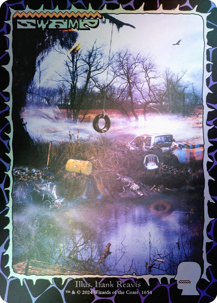 Image for Swamp (1654) (Rainbow Foil) (1654) [Secret Lair Drop Series]
