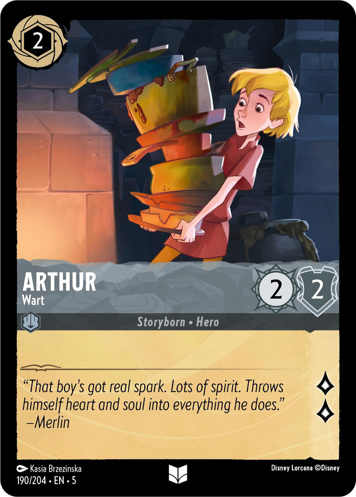 Image for Arthur - Wart (190/204) [Shimmering Skies]