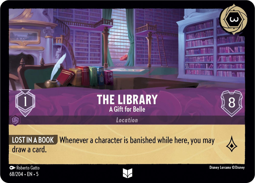 Image for The Library - A Gift for Belle (68/204) [Shimmering Skies]