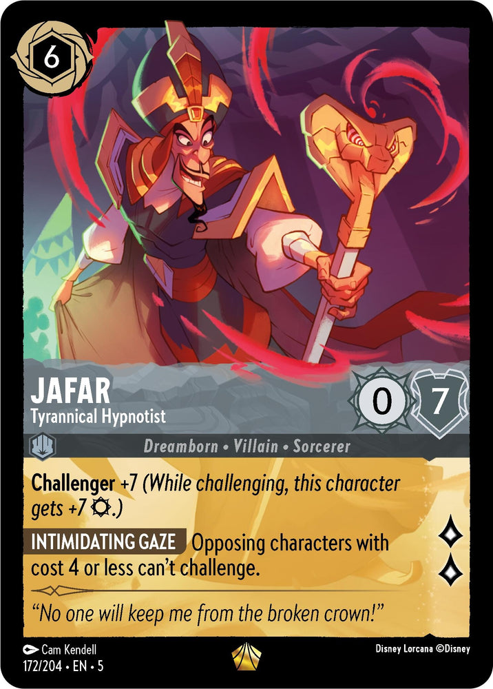 Image for Jafar - Tyrannical Hypnotist (172/204) [Shimmering Skies]