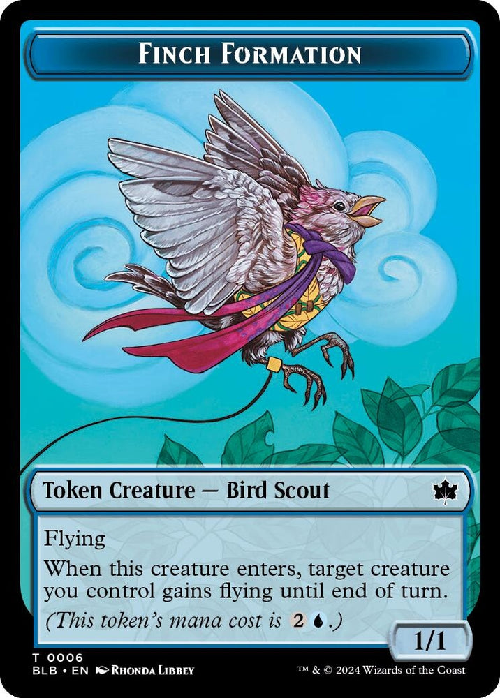 Image for Finch Formation Token (6) [Bloomburrow]