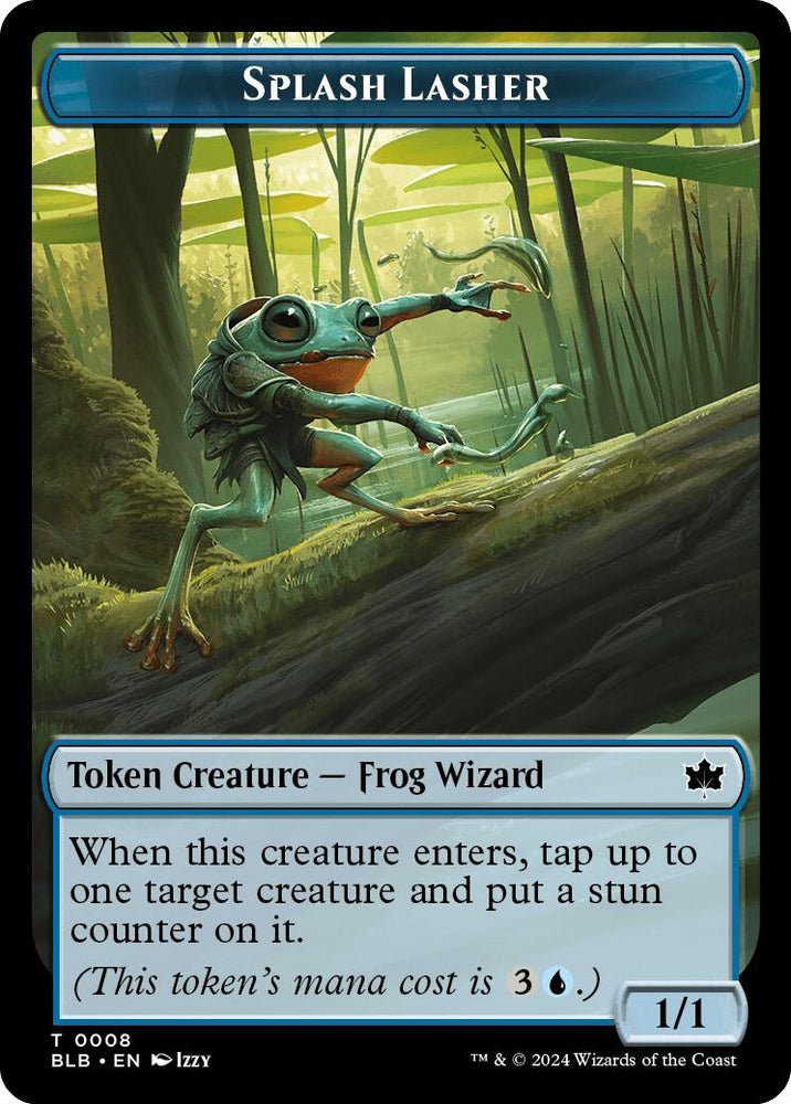 Image for Splash Lasher Token (8) [Bloomburrow]