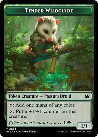 Image for Tender Wildguide Token (24) [Bloomburrow]
