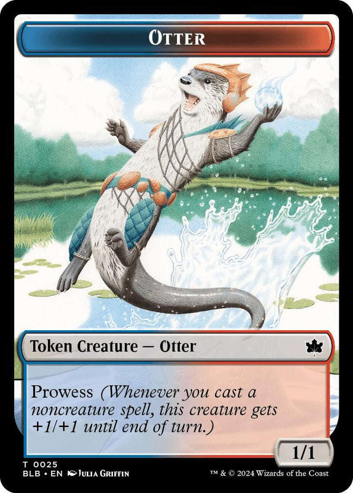 Image for Otter // Copy Double-Sided Token (25 // 1) [Bloomburrow]
