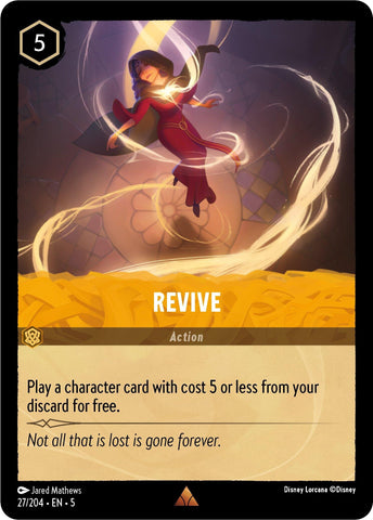 Image for Revive (27/204) - Disney Lorcana