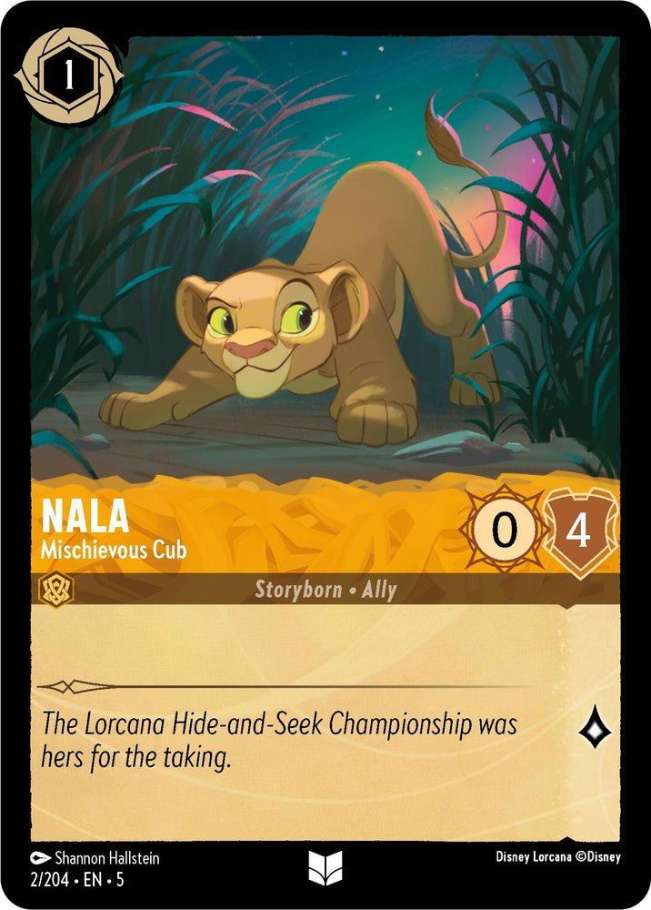 Image for Nala - Mischievous Cub (2/204) [Shimmering Skies]