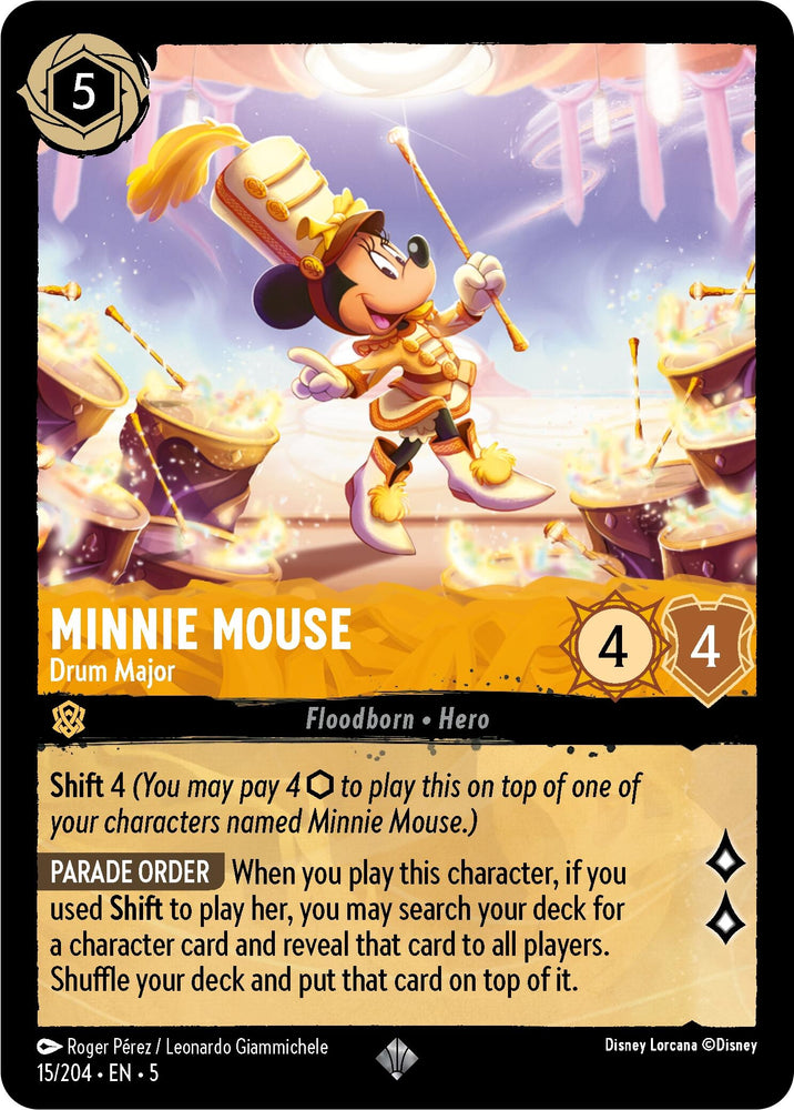 Image for Minnie Mouse - Drum Major (15/204) [Shimmering Skies]