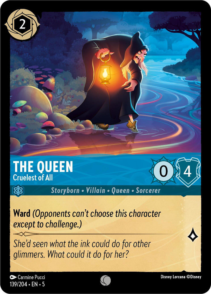 Image for The Queen - Cruelest of All (139/204) - Disney Lorcana