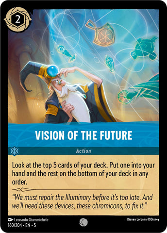 Image for Vision of the Future (160/204) - Disney Lorcana