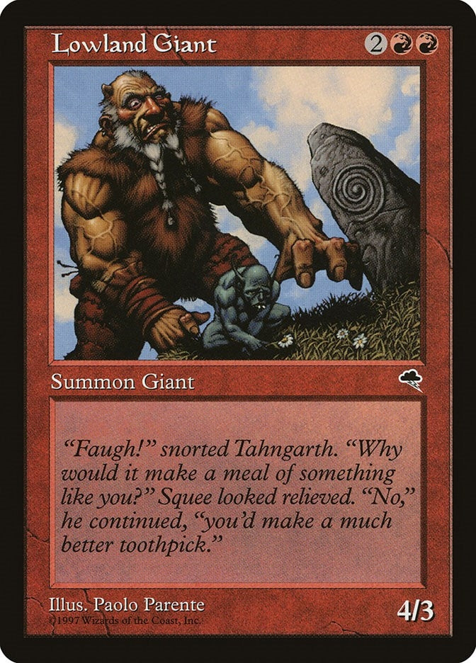 Image for Lowland Giant (187) [Tempest]