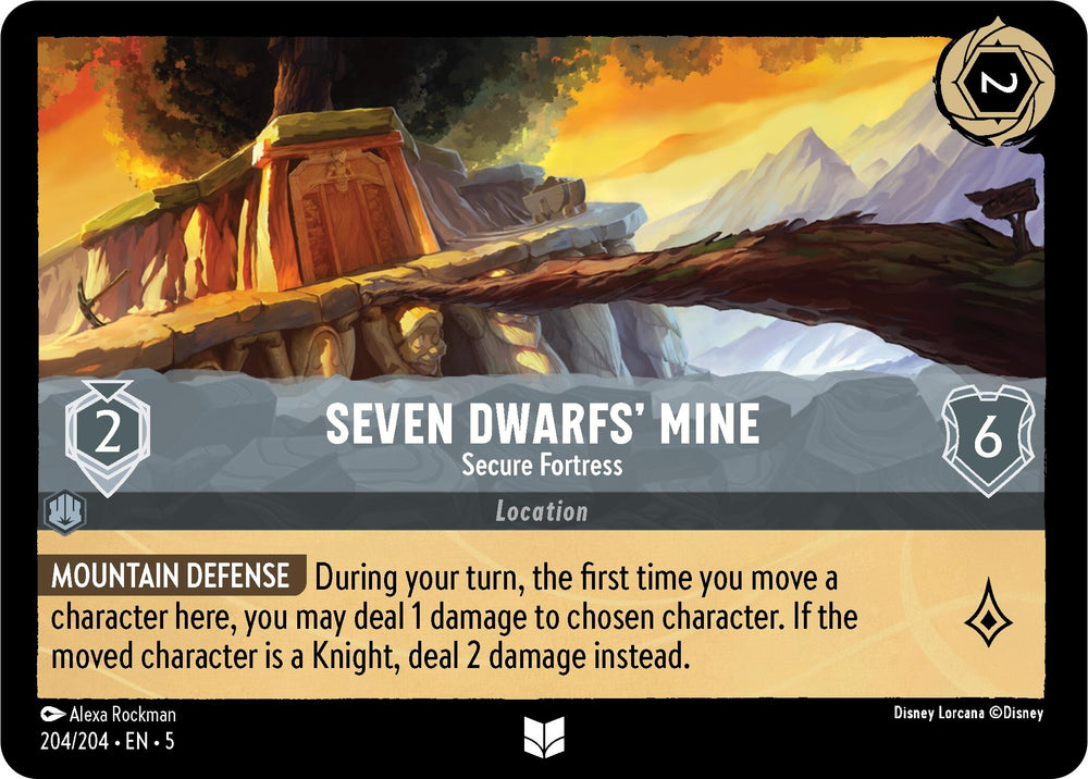 Image for Seven Dwarfs' Mine - Secure Fortress (204/204) - Disney Lorcana
