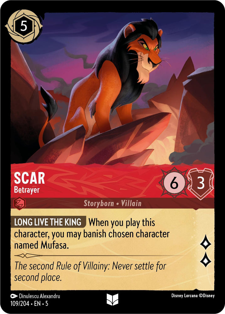 Image for Scar - Betrayer (109/204) [Shimmering Skies]