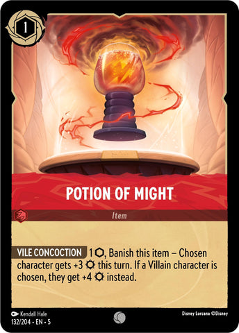 Image for Potion of Might (132/204) - Disney Lorcana