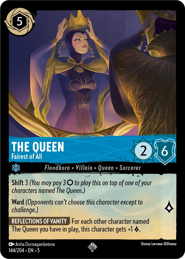 Image for The Queen - Fairest of All (144/204) - Disney Lorcana