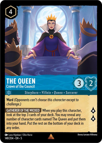 Image for The Queen - Crown of the Council (148/204) - Disney Lorcana
