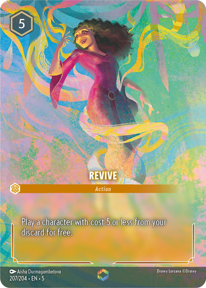 Image for Revive (Enchanted) (207/204) - Disney Lorcana