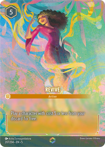 Image for Revive (Enchanted) (207/204) - Disney Lorcana