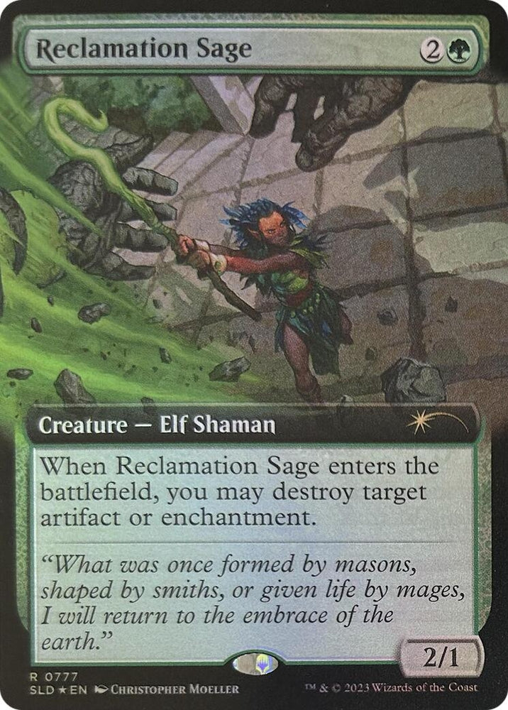 Image for Reclamation Sage (Extended Art) (777) [Secret Lair Drop Series]