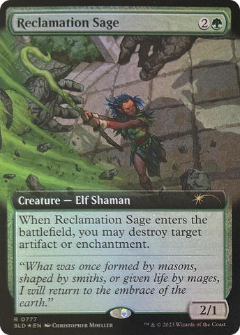 Image for Reclamation Sage (Extended Art) (777) [Secret Lair Drop Series]