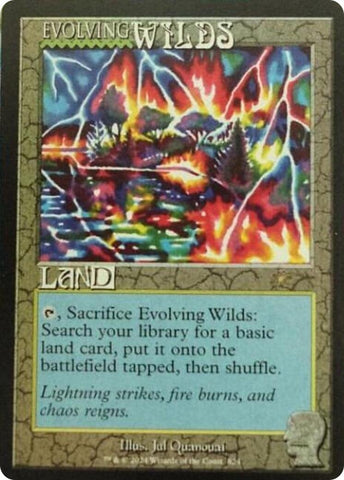 Image for Evolving Wilds (Rainbow Foil) (824) [Secret Lair Drop Series]
