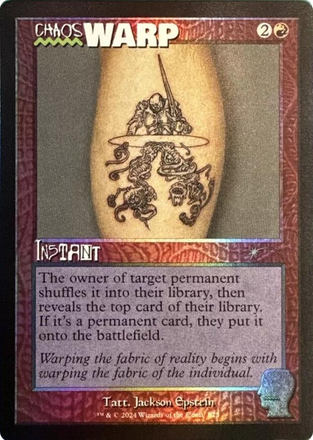 Image for Chaos Warp (Rainbow Foil) (823) [Secret Lair Drop Series]